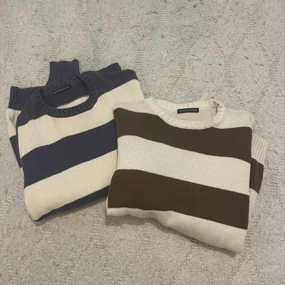Brandy Melville Sweaters - Bundle of 2 Brandy Melville Striped Sweaters